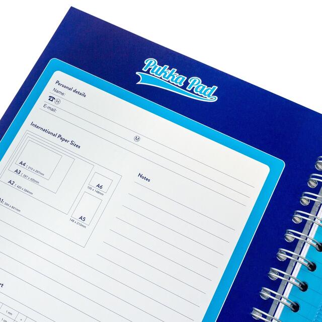 Pukka Pad Vogue A4 Project Book Blue thumbnail 3