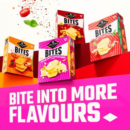Jacob's Bites Smoked Paprika Crackers thumbnail 2