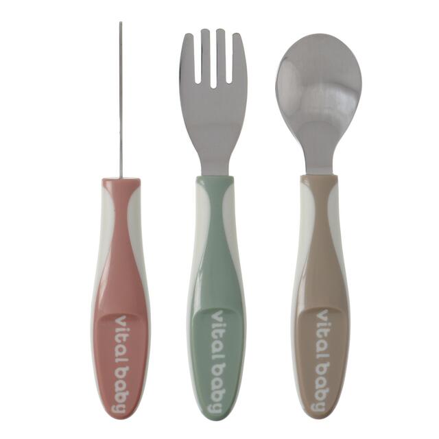 Vital Baby Nourish Big Kid Cutlery 3pk - natural thumbnail 3