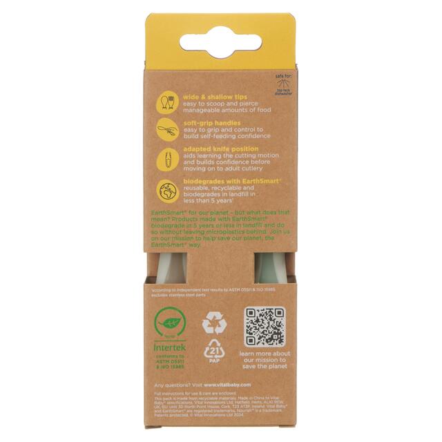 Vital Baby Nourish Big Kid Cutlery 3pk - natural thumbnail 4