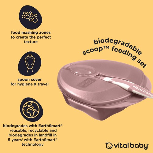 Vital Baby Nourish Scoop Feeding Set 2pk - natural berry thumbnail 4