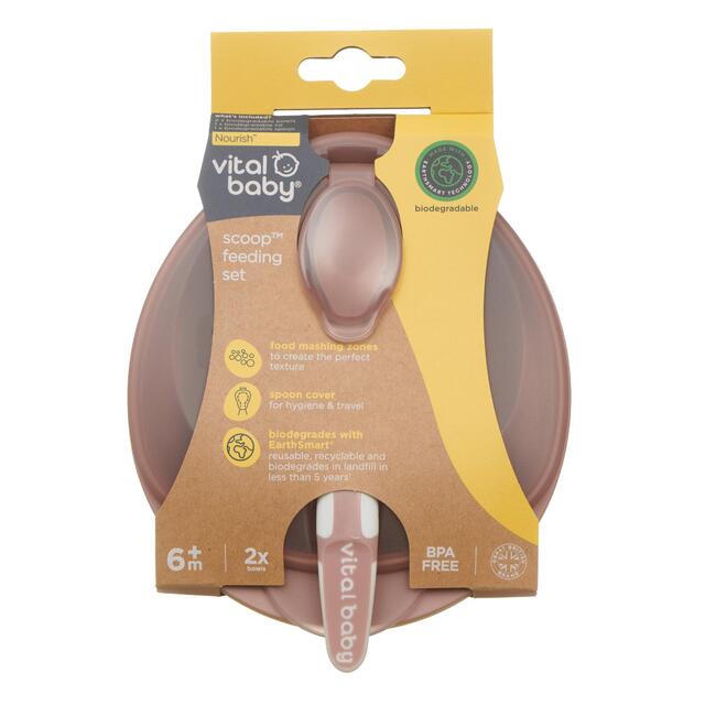 Vital Baby Nourish Scoop Feeding Set 2pk - natural berry thumbnail 3