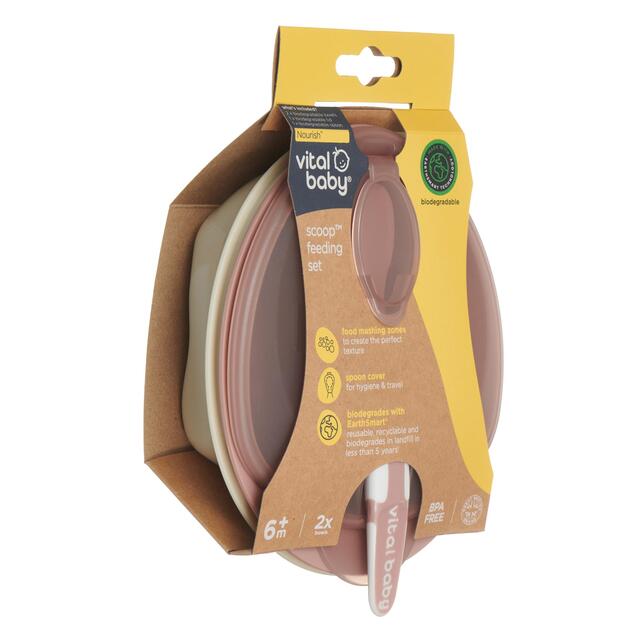 Vital Baby Nourish Scoop Feeding Set 2pk - natural berry thumbnail 4