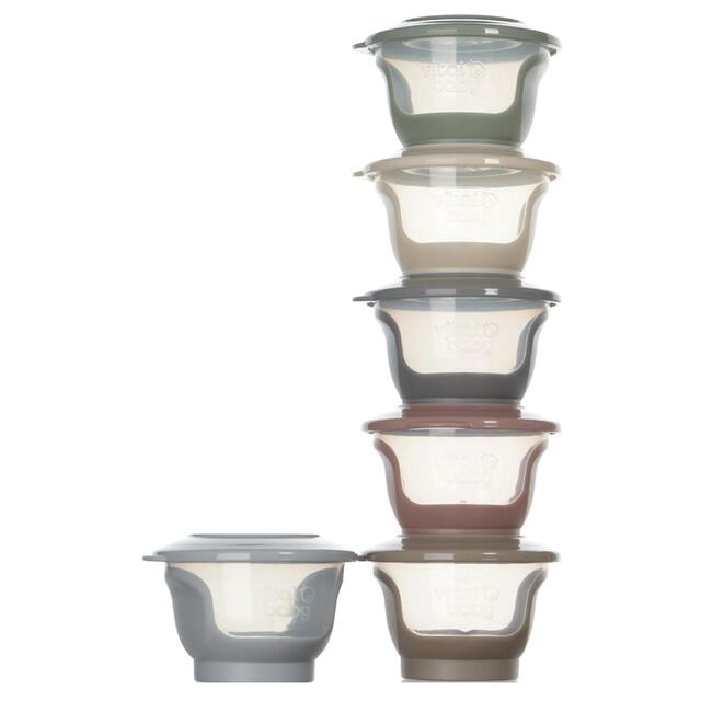 Vital Baby Nourish Store & Wean Pots 60ml 6pk - natural thumbnail 2