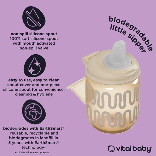 Vital Baby Hydrate Little Sipper - natural oat thumbnail 4