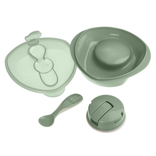 Vital Baby Nourish Power Suction Bowl - natural moss thumbnail 2