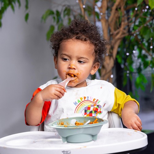 Vital Baby Nourish Power Suction Bowl - natural moss thumbnail 7