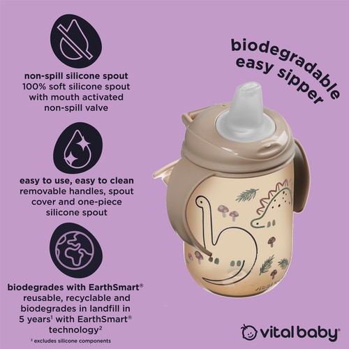 Vital Baby Hydrate Easy Sipper - natural stone thumbnail 4