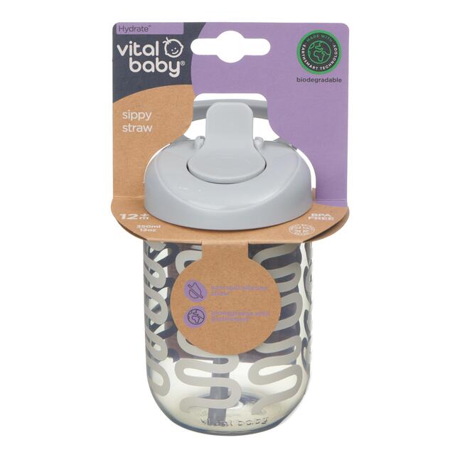Vital Baby Hydrate Sippy Straw - natural sky thumbnail 3