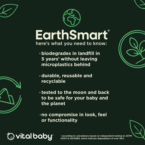 Vital Baby Nourish Perfectly Simple Plates 5pk - natural thumbnail 5