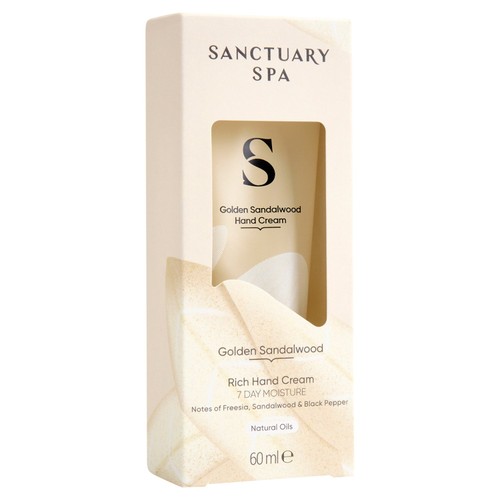 Sanctuary Spa Golden Sandalwood Natural Oils Hand Cream thumbnail 2