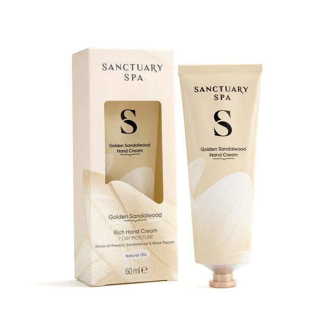 Sanctuary Spa Golden Sandalwood Natural Oils Hand Cream