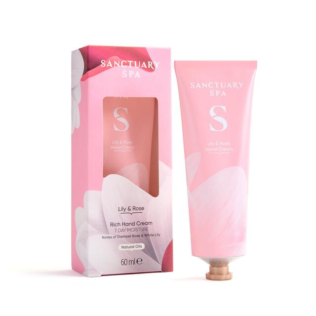 Sanctuary Spa Lily and Rose Natural Oils Hand Cream
