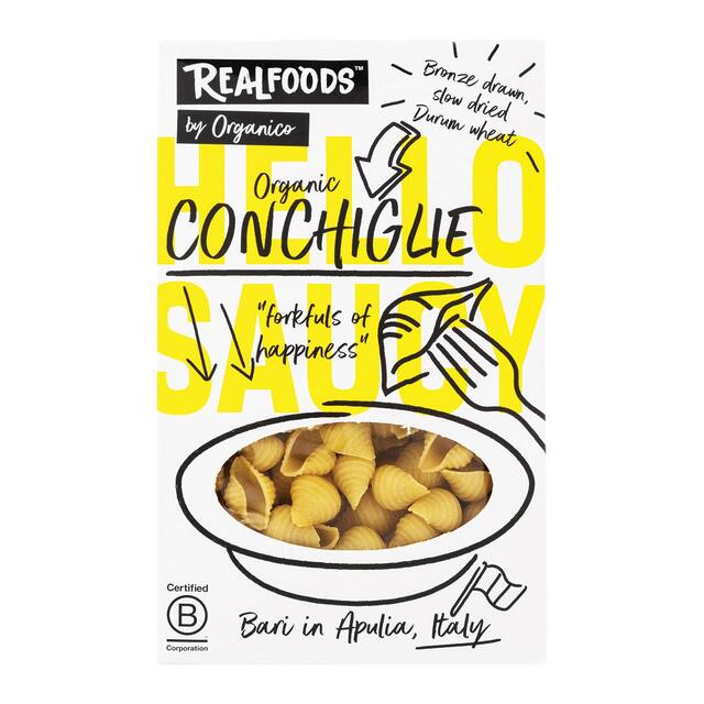 Realfoods by Organico Organic Conchiglie Pasta