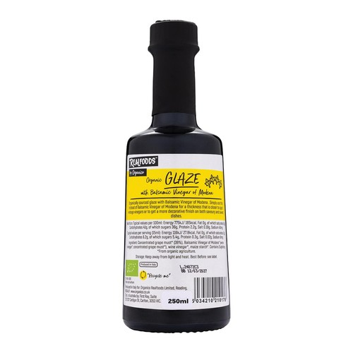 Realfoods Organic Balsamic Glaze thumbnail 2