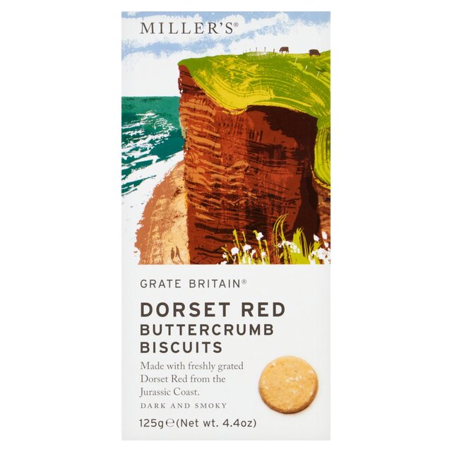 Miller's Grate Britain Dorset Red Smoked Cheese Biscuits
