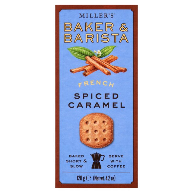 Miller's Baker & Barista French Spiced Caramel Biscuits