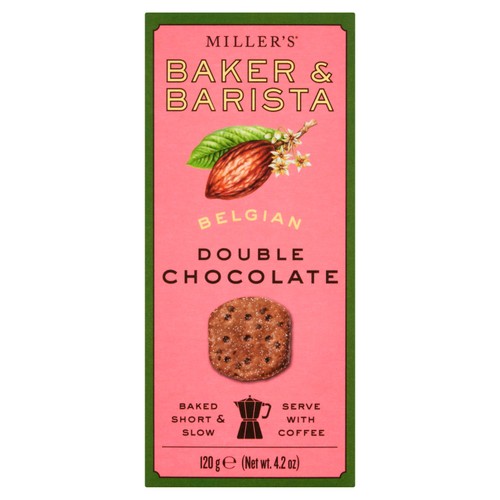 Miller's Baker & Barista Belgian Double Chocolate Biscuits