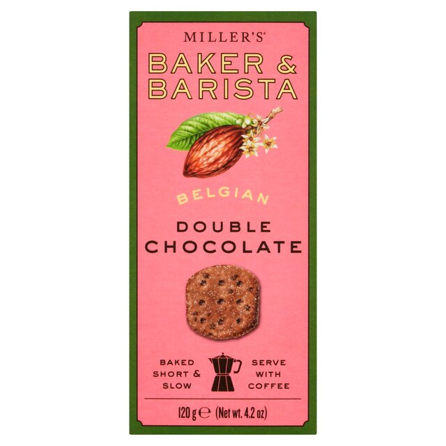 Miller's Baker & Barista Belgian Double Chocolate Biscuits