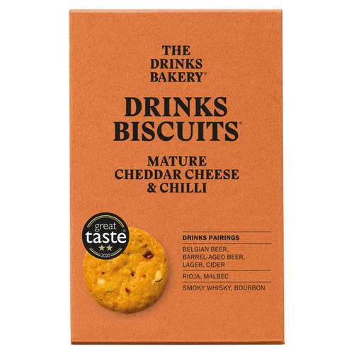 The Drinks Bakery - Mature Cheddar Chilli & Almond