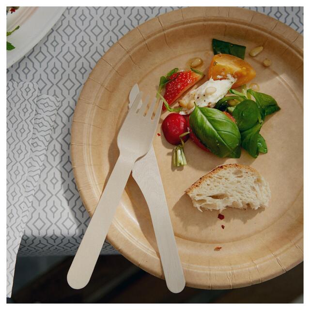 Kraft Brown Paper Plates thumbnail 3