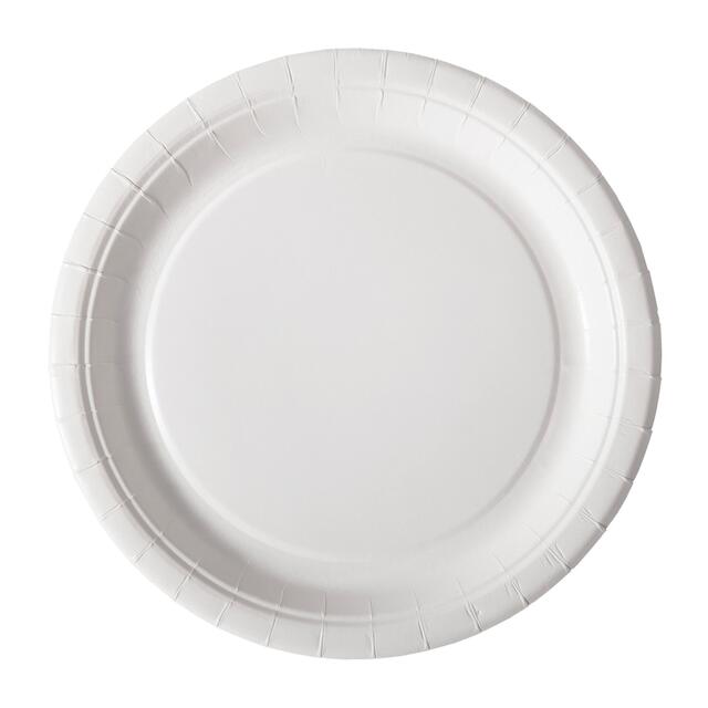 White Coated Paper Plates thumbnail 2
