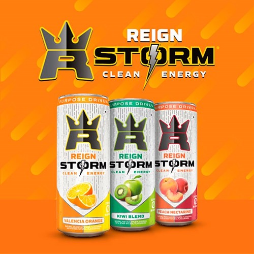 Reign Storm Peach Nectarine Clean Energy Drink thumbnail 2