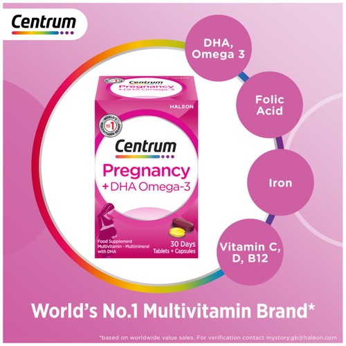Centrum Pregnancy +DHA Omega thumbnail 6
