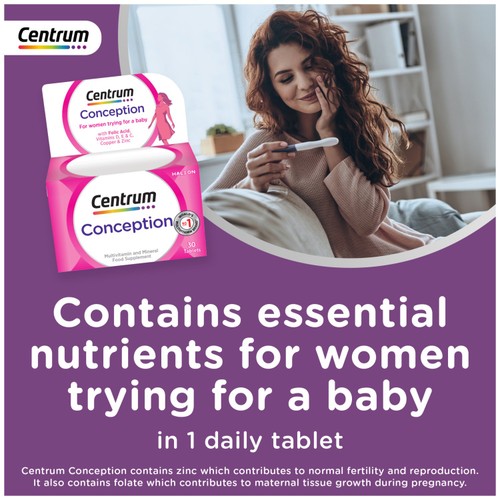 Centrum Conception Fertility Support Capsule thumbnail 2