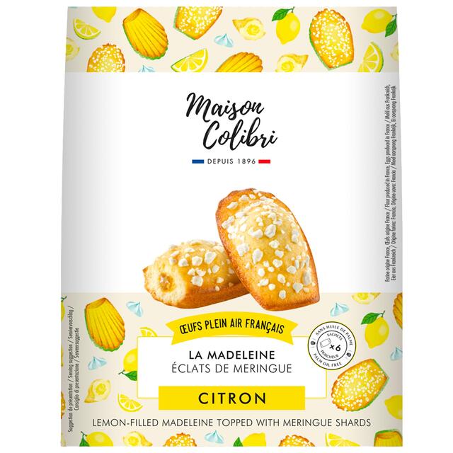 Maison Colibri Lemon-Filled Madeleine Topped With Meringue Chips thumbnail 2