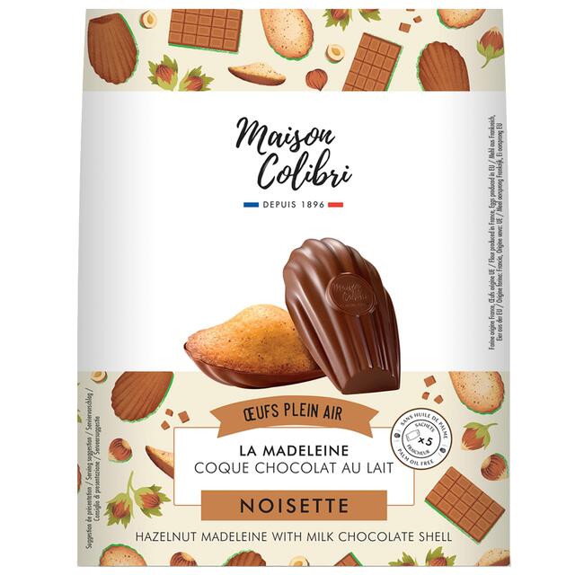 Maison Colibri Hazelnut Madeleine Milk Chocolate Shell thumbnail 2