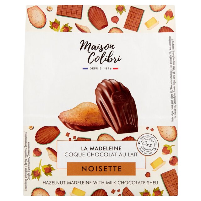 Maison Colibri Hazelnut Madeleine Milk Chocolate Shell thumbnail 3