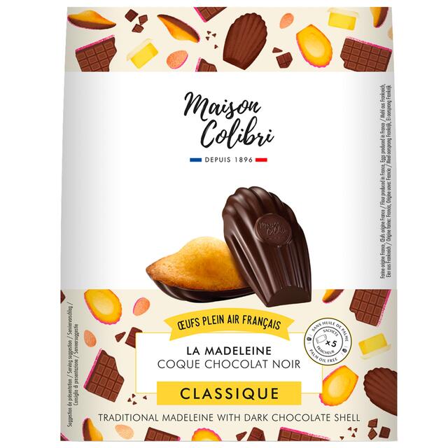 Maison Colibri Traditional Madeleine Dark Chocolate Shell thumbnail 2