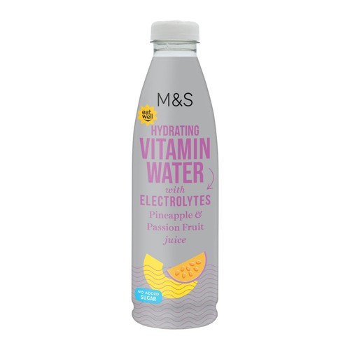 M&S Hydrating Pineapple & Passionfruit Vitamin Water