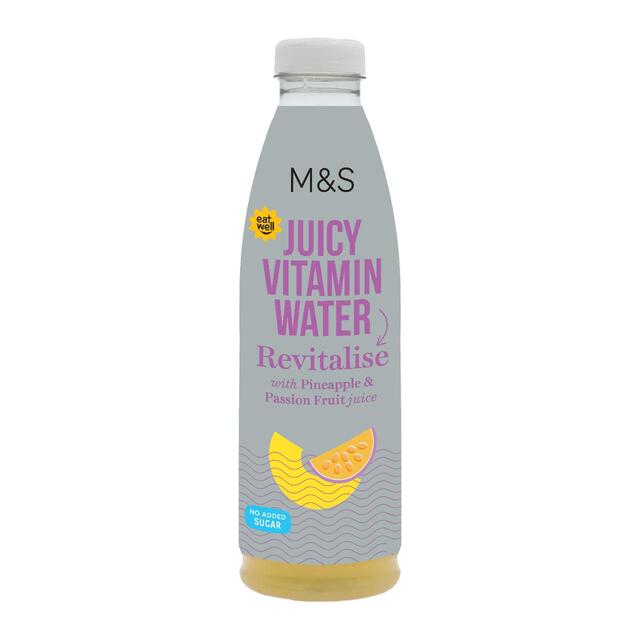 M&S Revitalise Pineapple & Passion Fruit Juice