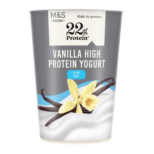 M&S Vanilla High Protein Yogurt