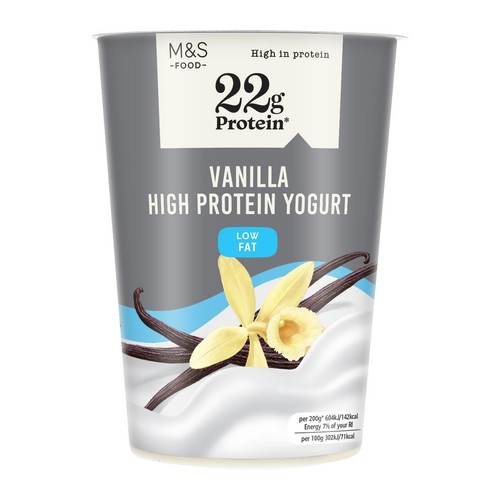 M&S Vanilla High Protein Yogurt thumbnail 2