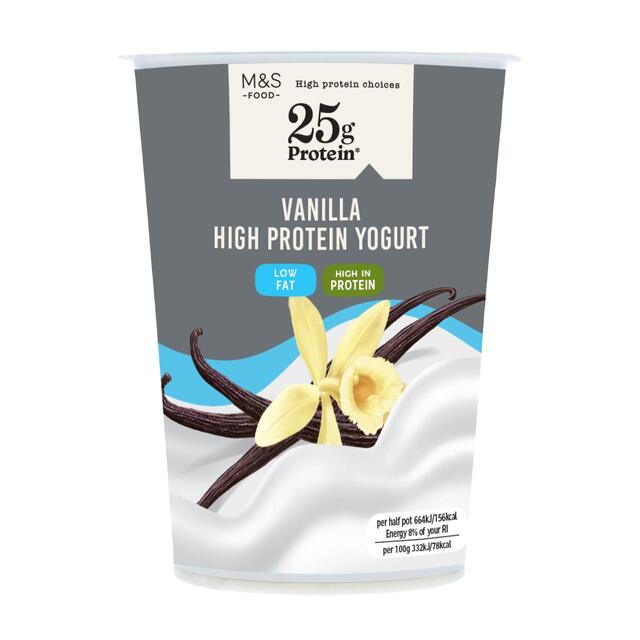 M&S Vanilla High Protein Yogurt thumbnail 2