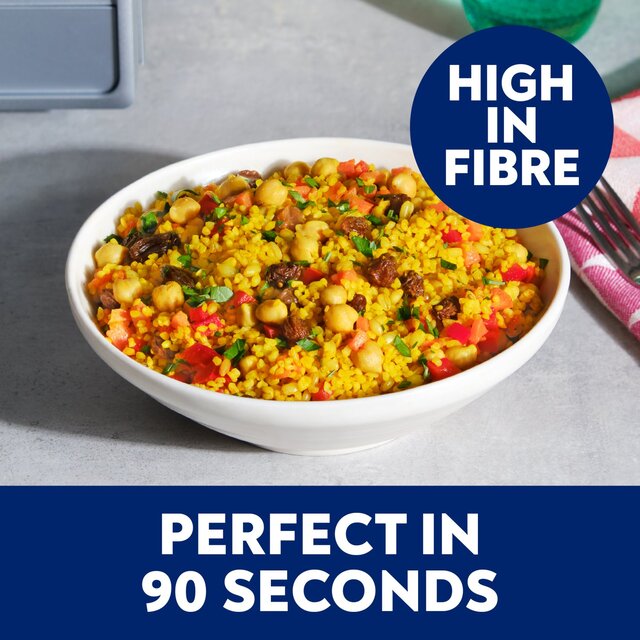 Ben's Original Lunch Bowl Ready Meal Moroccan Style Chickpeas & Raisins thumbnail 4