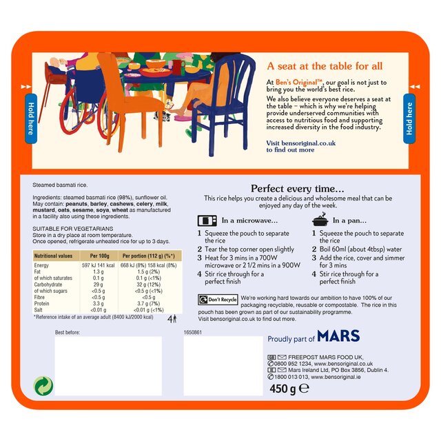 Ben's Original Basmati Microwave Rice Family Pack thumbnail 2