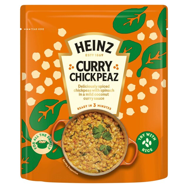 Heinz Curry Chickpeas Family Pack with Coconut and Spinach thumbnail 2