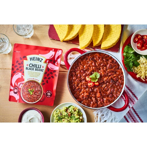Heinz Chilli Black Beans Family Pack Mexican-Style thumbnail 3