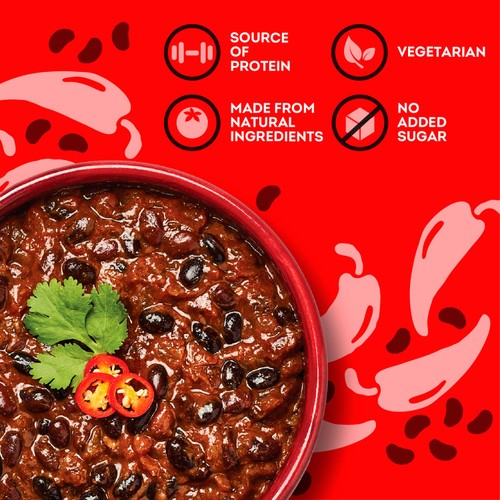 Heinz Chilli Black Beans Family Pack Mexican-Style thumbnail 4