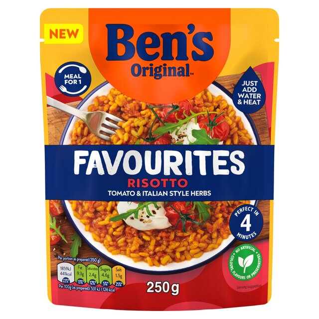 Ben's Original Favourites Risotto Ready Meal Tomato & Italian Herbs thumbnail 2