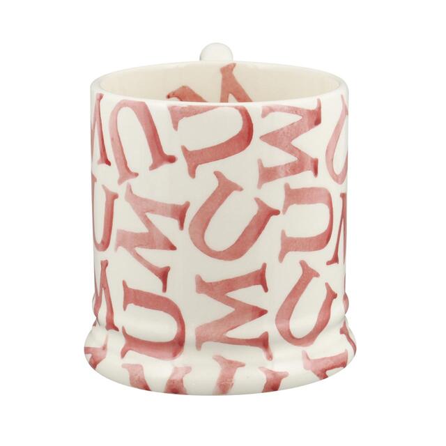 Emma Bridgewater Pink M.U.M 1/2 Pint Mug thumbnail 4