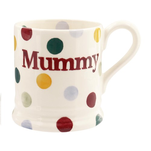 Emma Bridgewater Polka Dot Mummy 1/2 Pint Mug