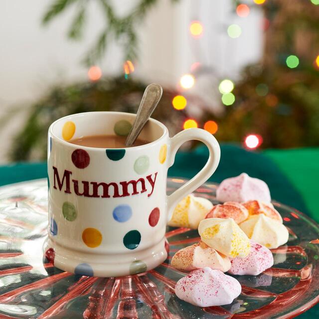 Emma Bridgewater Polka Dot Mummy 1/2 Pint Mug thumbnail 5