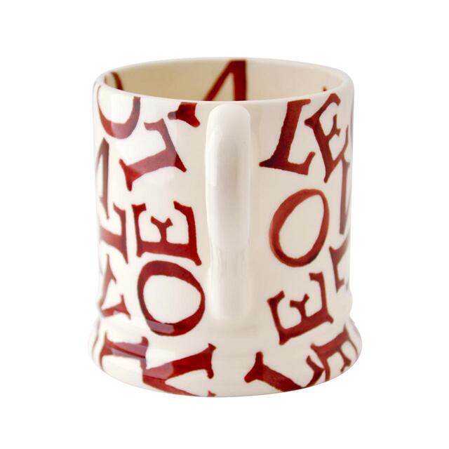 Emma Bridgewater L.O.V.E Polka Dot Red 1/2 Pint Mug thumbnail 2