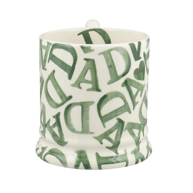 Emma Bridgewater D.A.D Green 1/2 Pint Mug thumbnail 4