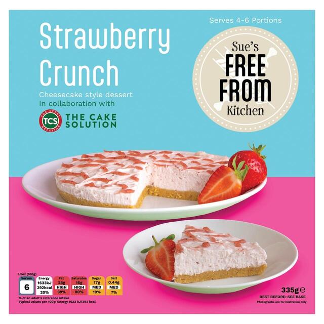 Gluten Free Kitchen Strawberry Crunch - Cheesecake Style Dessert